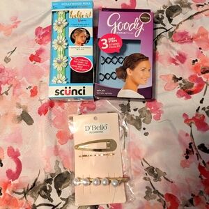 Scunci, Goody, and D'Bello Hair Accessories Set